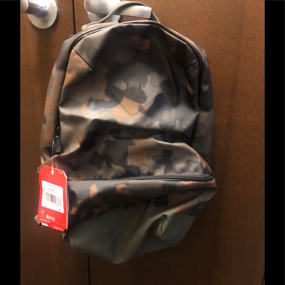 NWT North Face Camo Book Bag